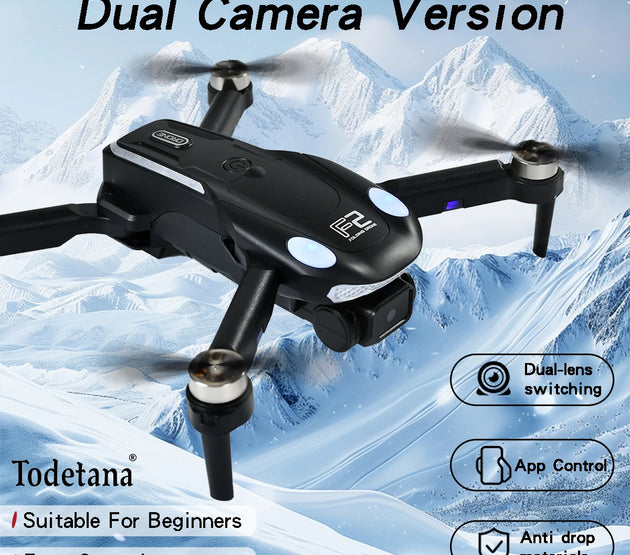 F2 4K Ultra HD Drone Tracking Intelligent Flight Modes Long Battery Life Foldable Design for Travel Aerial Photography