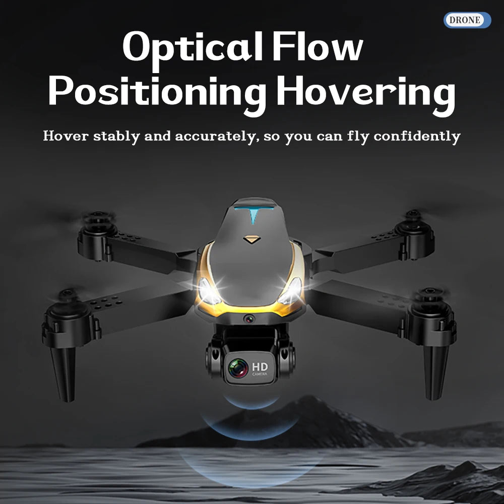 M8 Dual Camera Drone Toys Drone with 2 Batterys, Intelligent Obstacle Avoidance, Optical Flow, HD Camera, 360-degree rolling