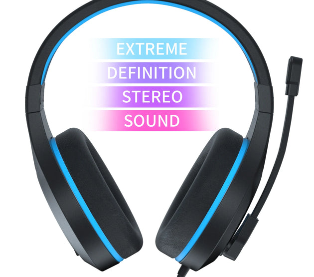 WIRED Listen with headphones Noise Isolating earphone with Microphone Volume Control for PS4 PS5 PC Laptop, Phones,Tablet