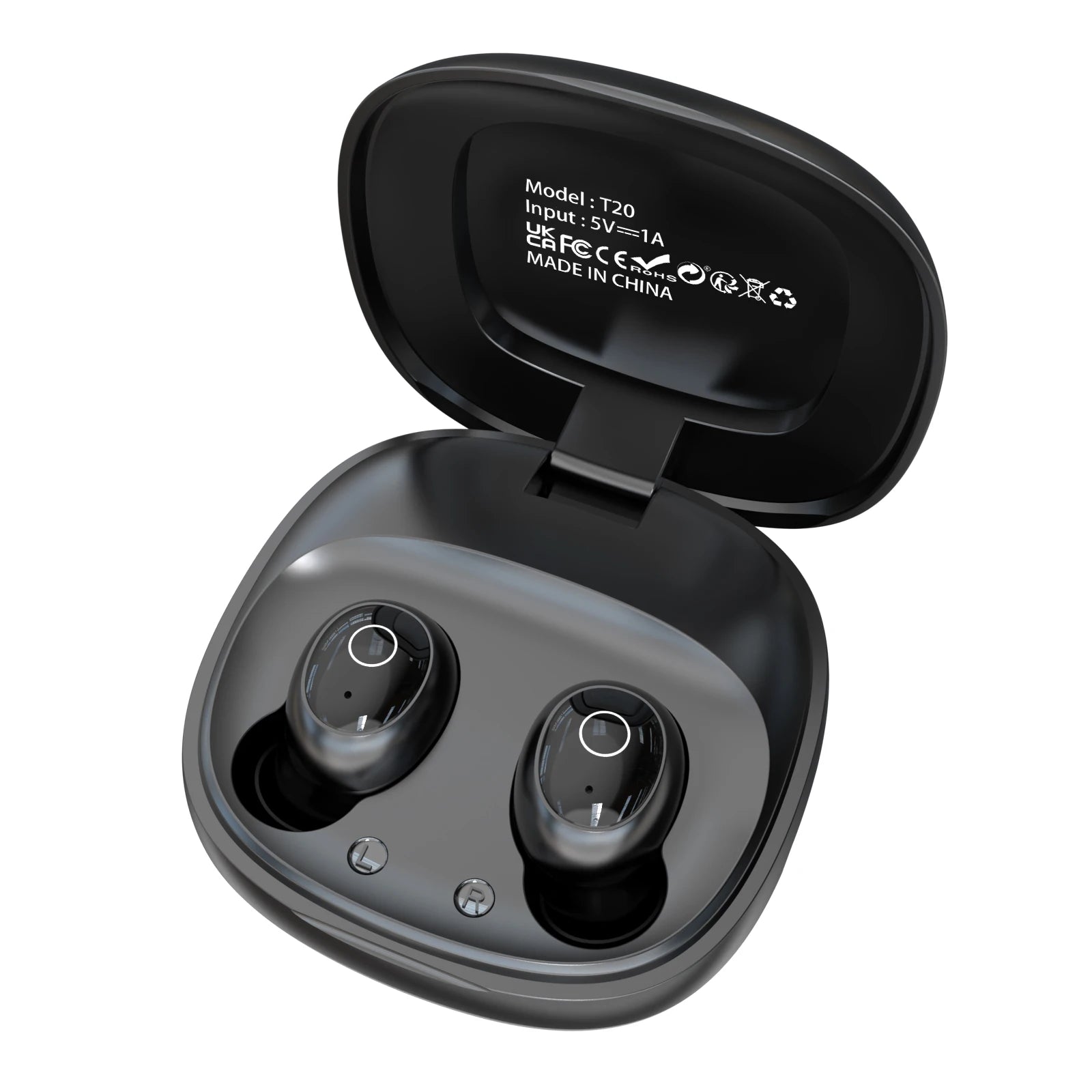 In ear wireless Bluetooth earphones sleep earbuds with long battery life, lossless audio, suitable for fitness