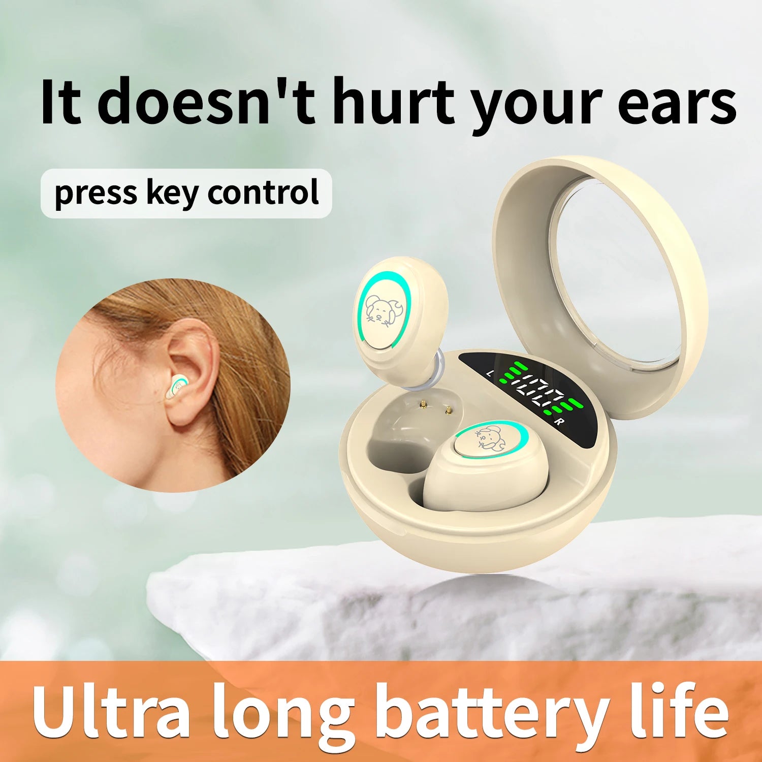 SK TWS 5.4 Bluetooth Headphones In Ear Wireless Earphones With Mic HD Earbuds HiFi Music Sports Headset For iPhone Huawei Xiaomi