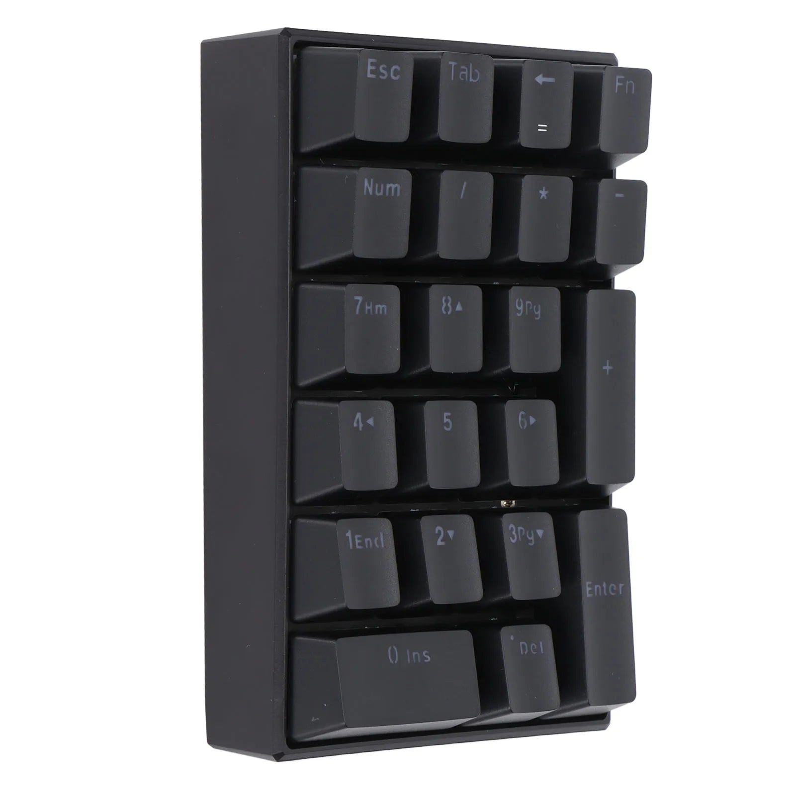 Wired Keyboard Stepped Keycap Fadeless Durable Backlit 21 Keys LED Mechanical Keyboard