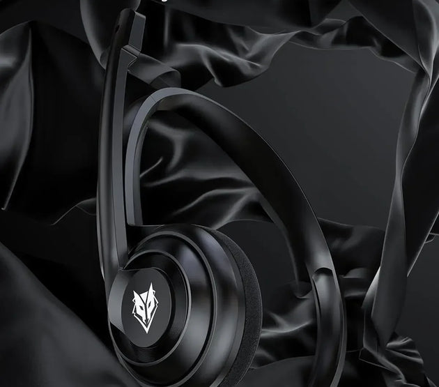 NUBWO HW02 USB Headphones with Mic Noise Cancelling Ultra Comfort Computer Headset for Laptop Pc on-Ear Wired Office Call Center