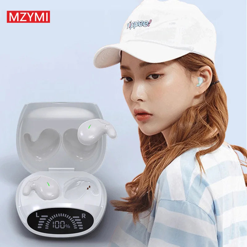 MZYMI TWS Wireless Earbuds MD528 Sport Earphones Bluetooth Headphones Hifi Sound In Ear Noise Cancelling Earphones Sleep Headset