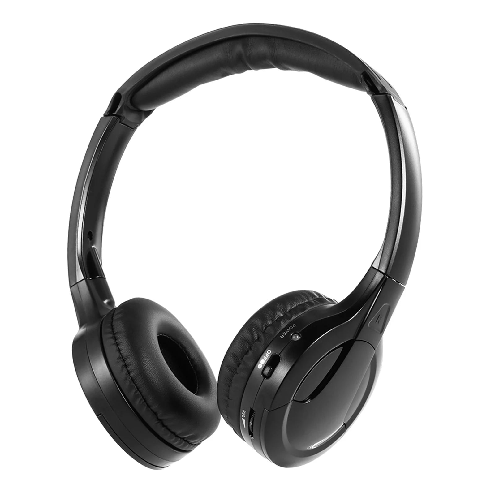 IR Infrared Wireless Car Headphones Stereo Headset Wired Earphone Dual Channel for In-car DVD Player Infrared Car Headphones