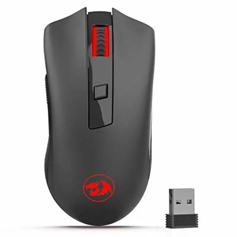 Redragon M652 Optical 2.4G Wireless Mouse with USB Receiver, Portable Gaming & Office Mice, 5 Adjustable DPI Levels