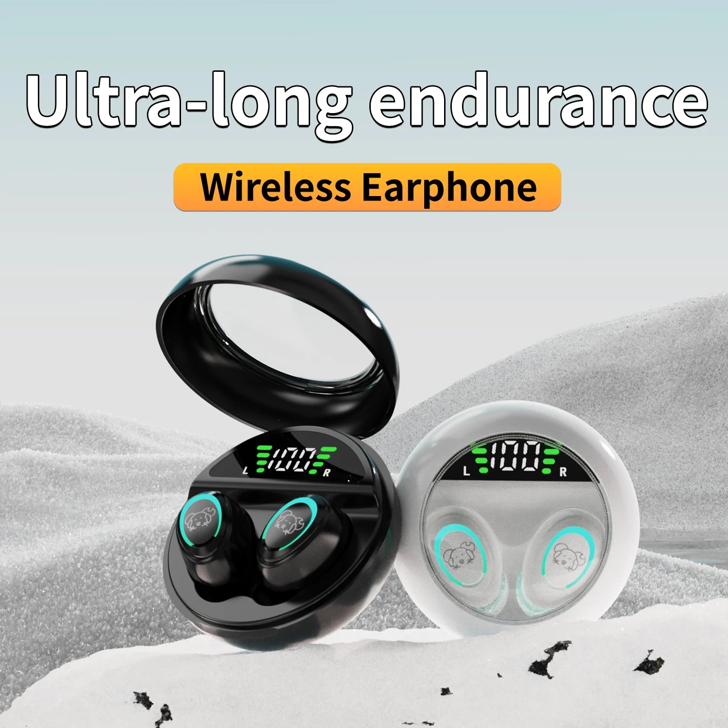 SK TWS 5.4 Bluetooth Headphones In Ear Wireless Earphones With Mic HD Earbuds HiFi Music Sports Headset For iPhone Huawei Xiaomi
