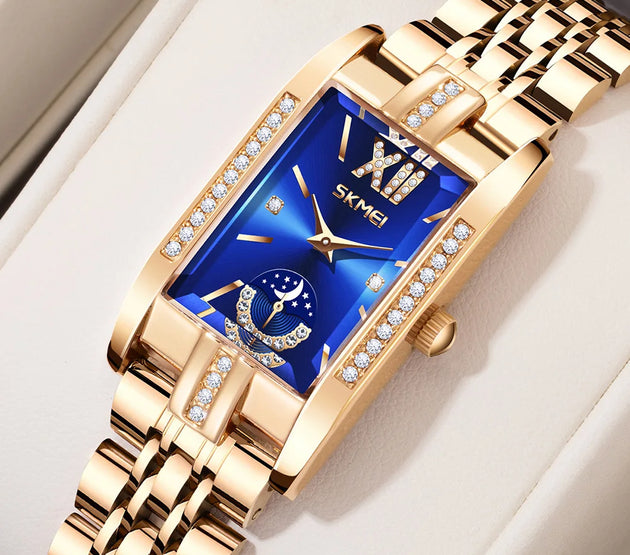 New Fashion Stainless Steel Date Women Watches Casual 30M Waterproof Girl Ladies Wristwatch Female Clock Relogio Feminino