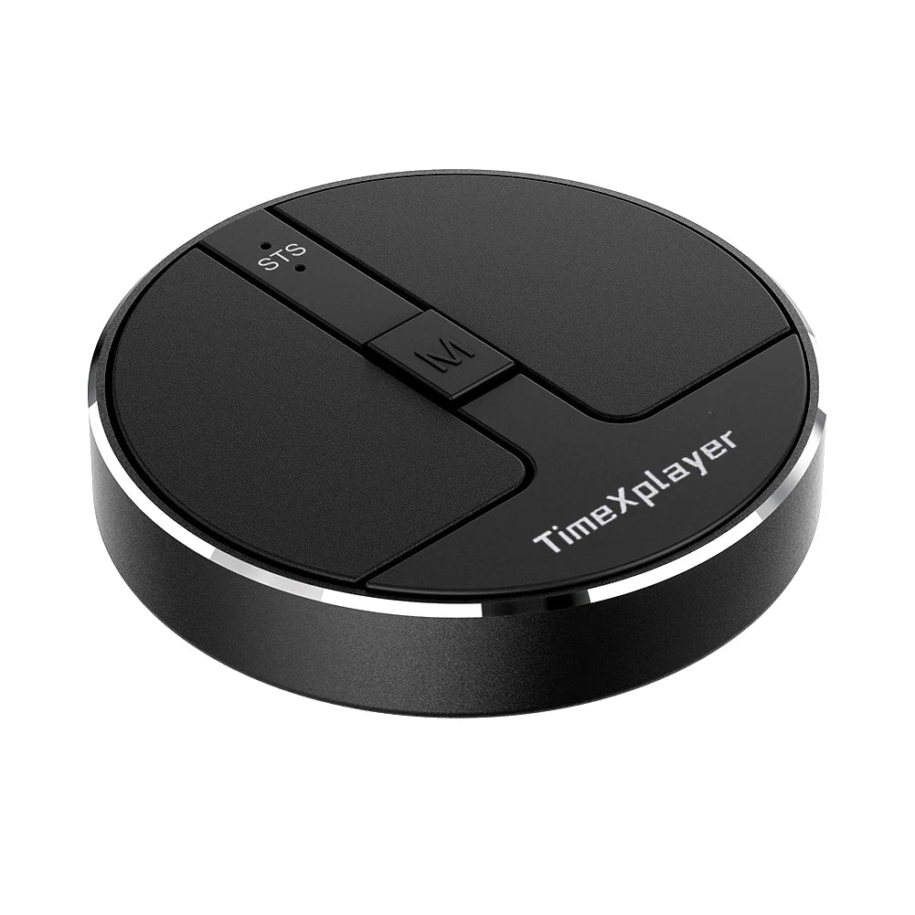 Ultra Thin Wireless Computer Mouse 3 Mode Mini Capacitive Mouse BT 5.2/2.4G/USB 3 Levels DPI with Receiver for Laptop PC