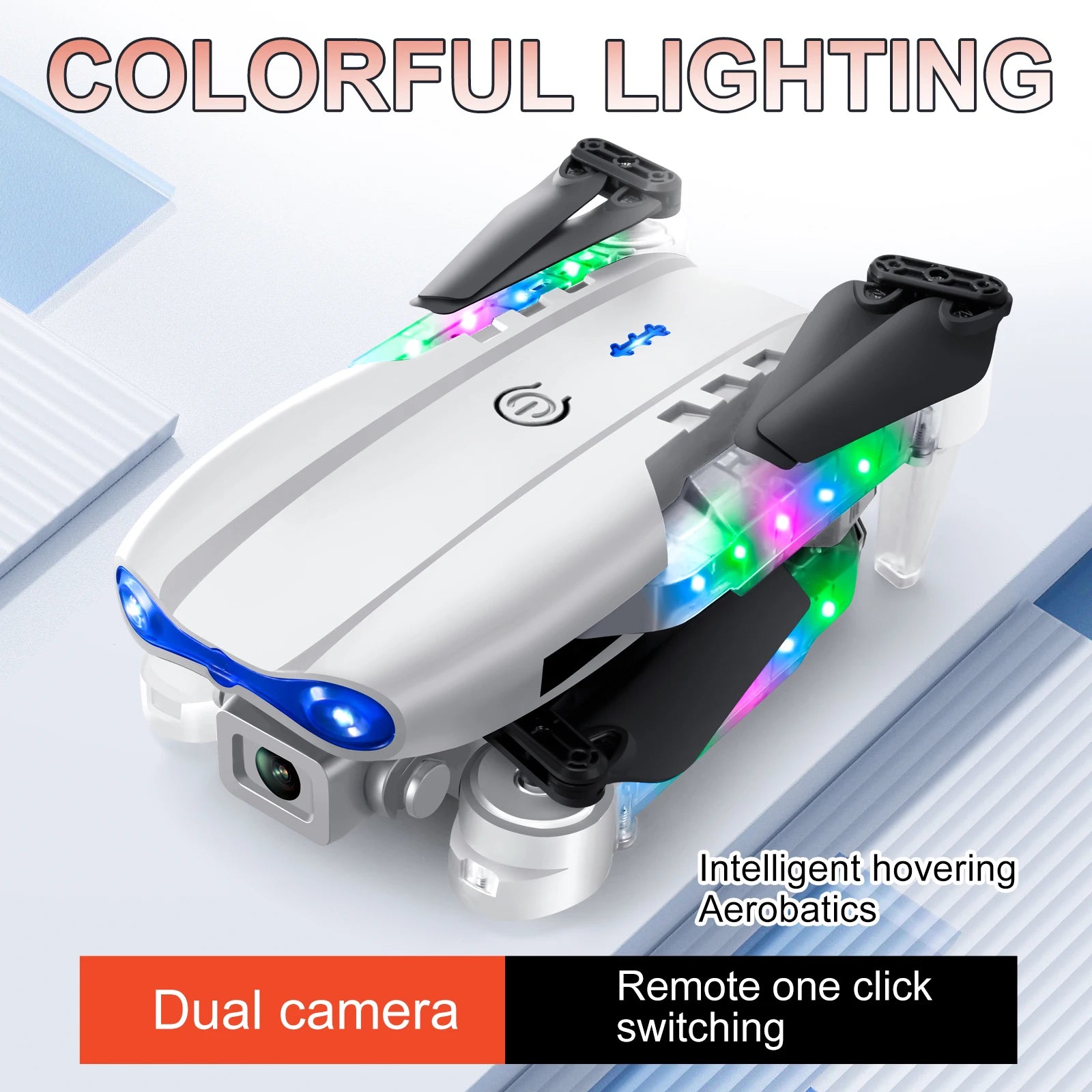 E99 Pro Dual Camera Drone MHD High Quality Folding Professional Drone with 4K Camera Remote Control Aircraft RC Quadcopter Toys