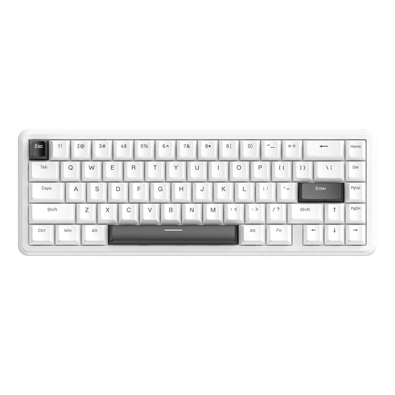 ATTACK SHARK X65 HE 65% Wired Gaming Keyboard with 8000 Hz Polling Rate, 0.01mm RT Accuracy, PBT Keycaps, QMK Driver, RGB