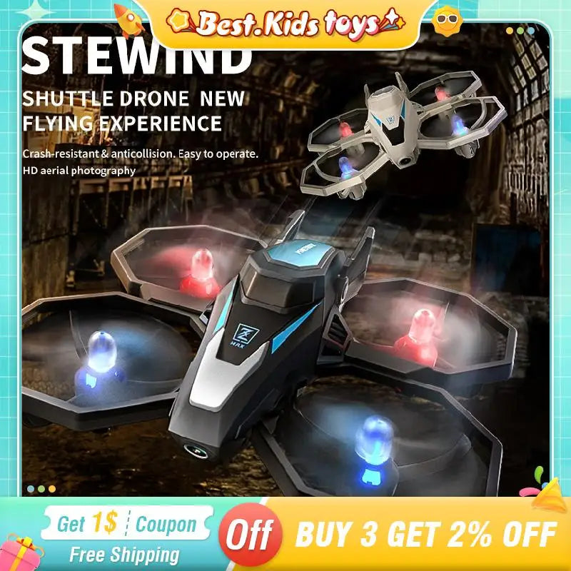 JJRC RC Drone 8K Aerial Photo Transmission 3D Flip FPV UAV WiFi Speed Control Aircraft Lights Kids Toy Outdoor Game Quadcopter