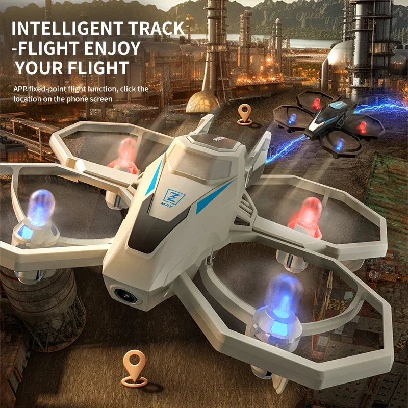 JJRC RC Drone 8K Aerial Photo Transmission 3D Flip FPV UAV WiFi Speed Control Aircraft Lights Kids Toy Outdoor Game Quadcopter