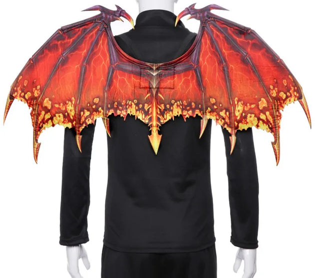 Halloween Dragon Wing Decoration Carnival Party Animal Costume For Adult Boy Girl Kids Dragon Cosplay Masquerade Party Decor