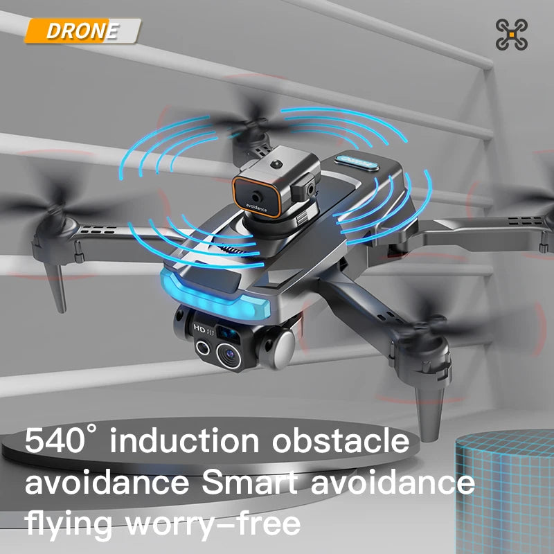 P15 Drone Professional 4K Aerial Photography Quadcopter HD Dual Camera Omnidirectional Obstacle Avoidance for Adult Boy Toy