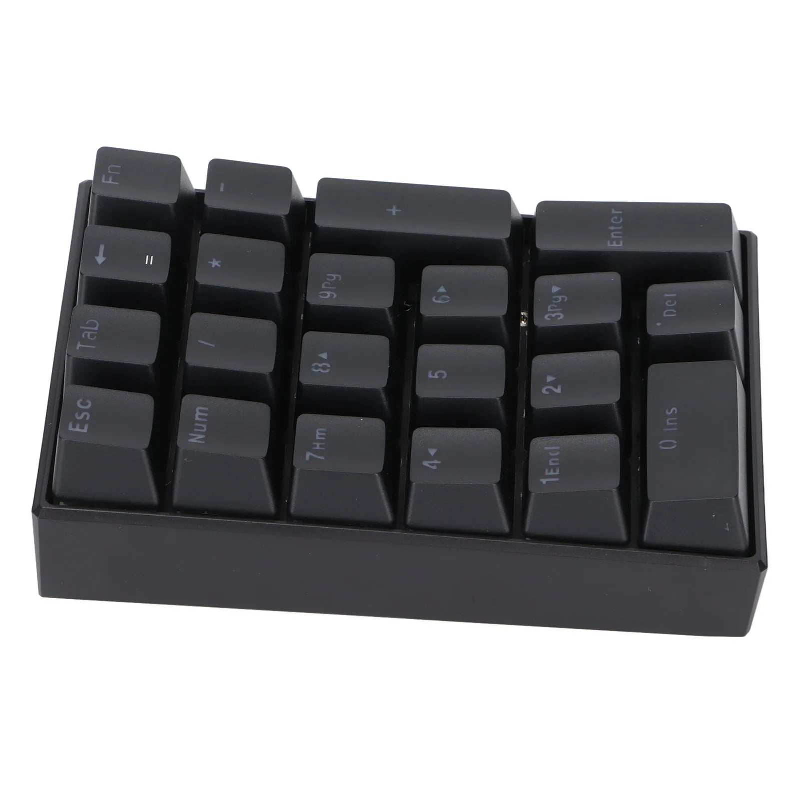 Wired Keyboard Stepped Keycap Fadeless Durable Backlit 21 Keys LED Mechanical Keyboard
