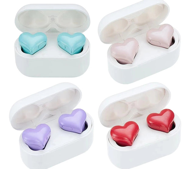 Wireless Earphones Music Headphones Heartbuds Bluetooth-compatible In Ear Noice Cancelling Women Fashion