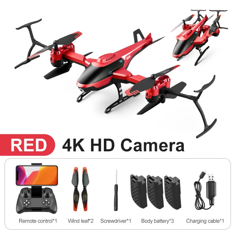 4DRC V10 Mini Drone 4k Professional HD Camera Fpv Drones With Camera Hd 1080P Rc Helicopters Quadcopter Gift Toys