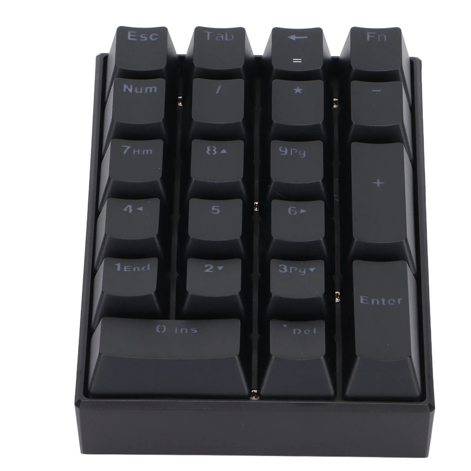 Wired Keyboard Stepped Keycap Fadeless Durable Backlit 21 Keys LED Mechanical Keyboard