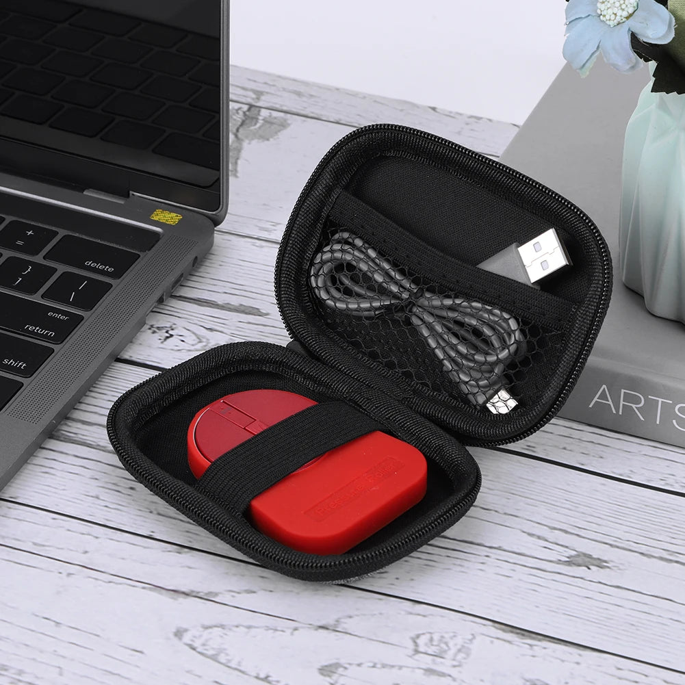 Ultra Thin Wireless Computer Mouse 3 Mode Mini Capacitive Mouse BT 5.2/2.4G/USB 3 Levels DPI with Receiver for Laptop PC