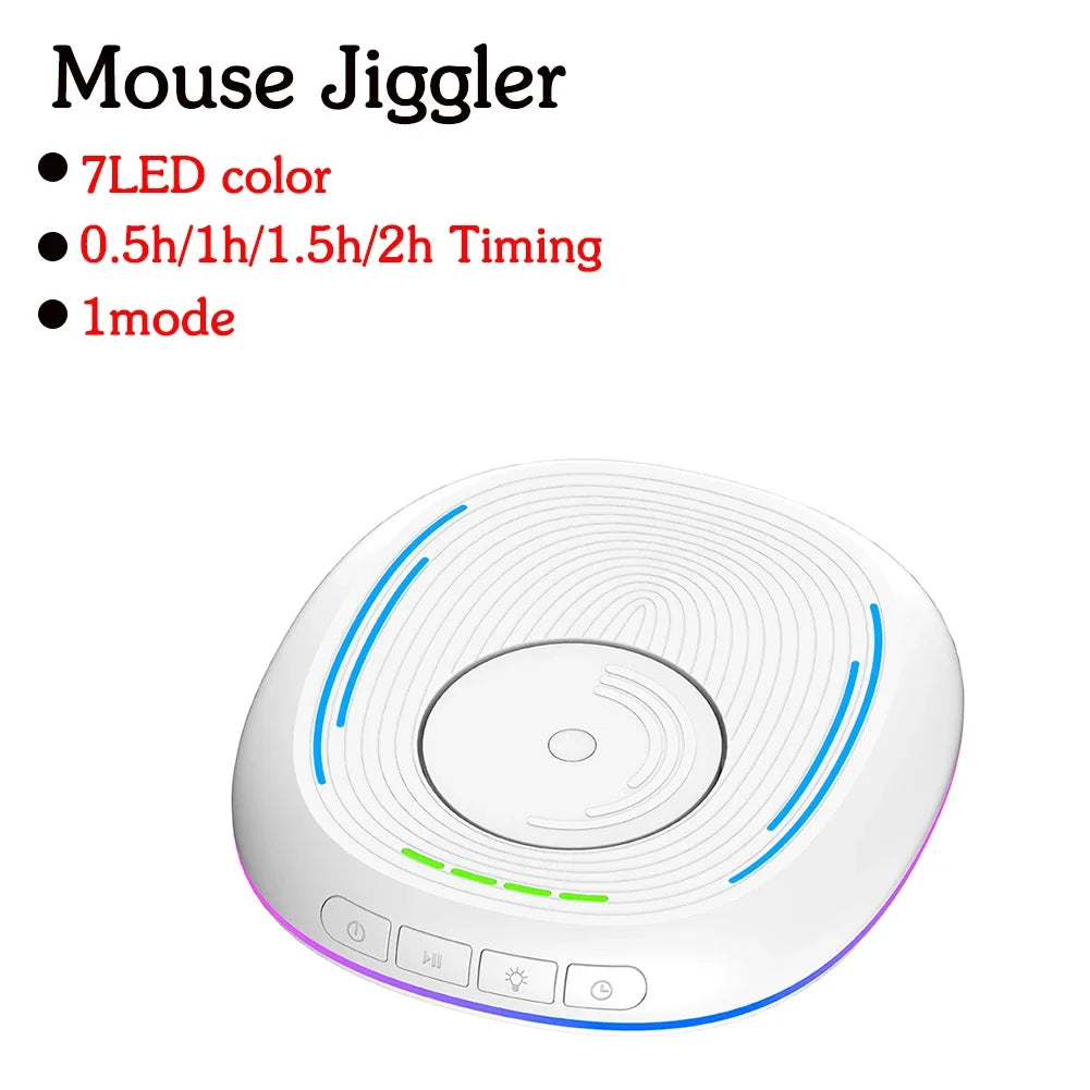 Mouse Jiggler Undetectable Mouse Mover Virtual Mouse Movement Simulator with ON/OFF Switch for Computer Awakening Lock Screen