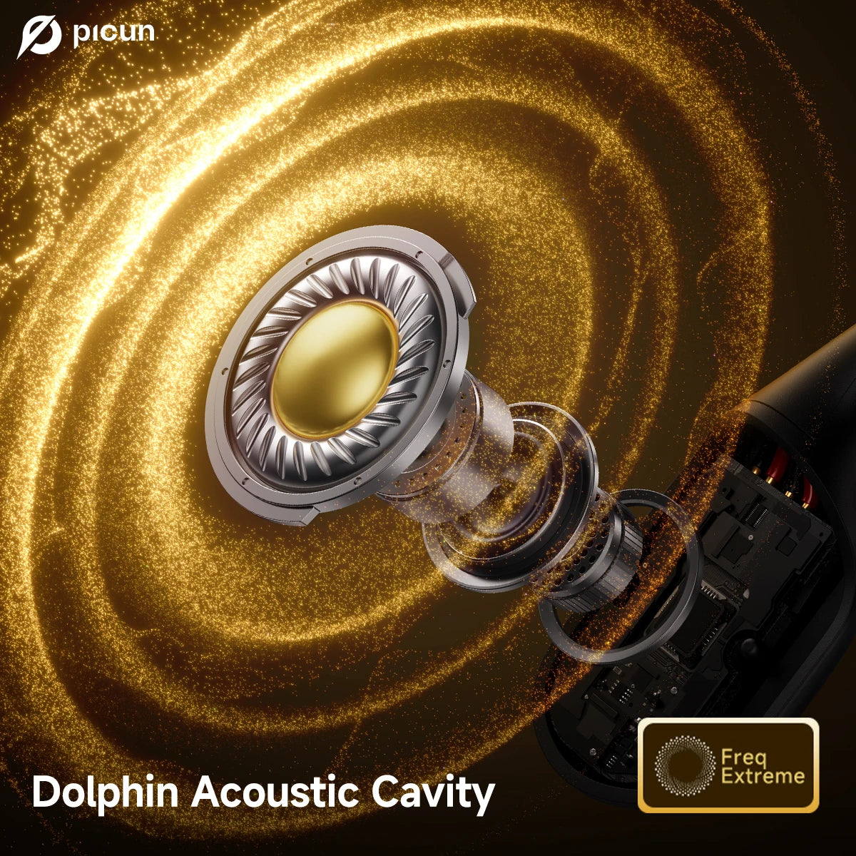 Picun T2 Bone Conduction Earphone IPX8 32GB Bluetooth 5.4 Wireless Headset Hands-free with Mic Waterproof Earbud for Swim Riding