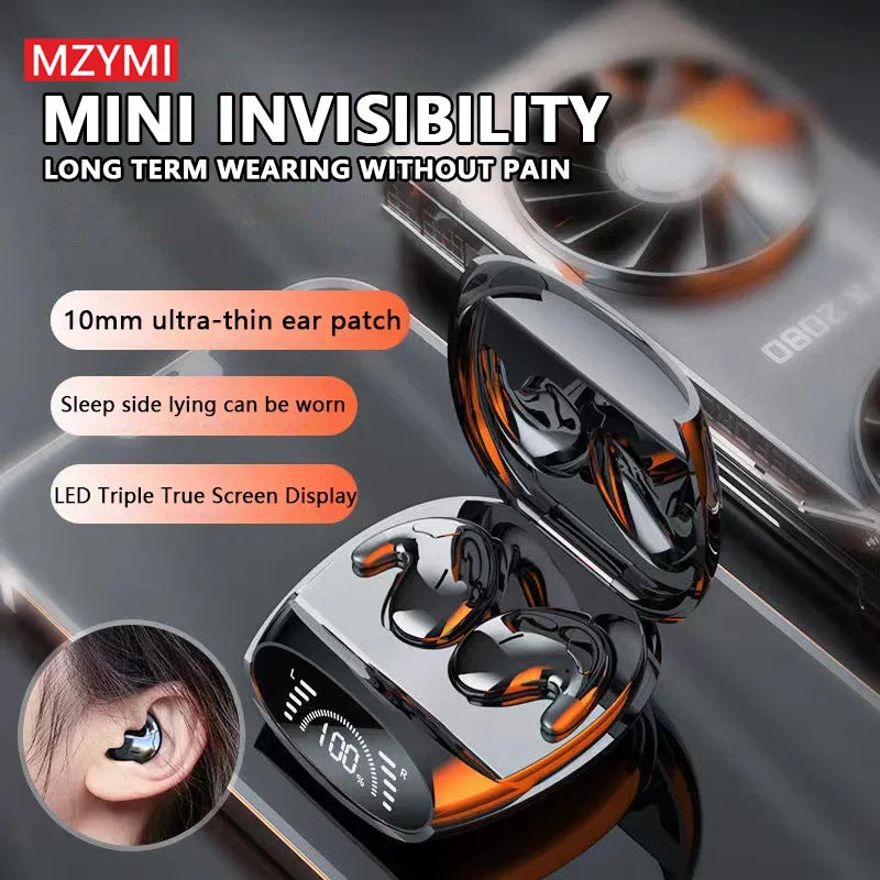 MZYMI TWS Wireless Earbuds MD528 Sport Earphones Bluetooth Headphones Hifi Sound In Ear Noise Cancelling Earphones Sleep Headset