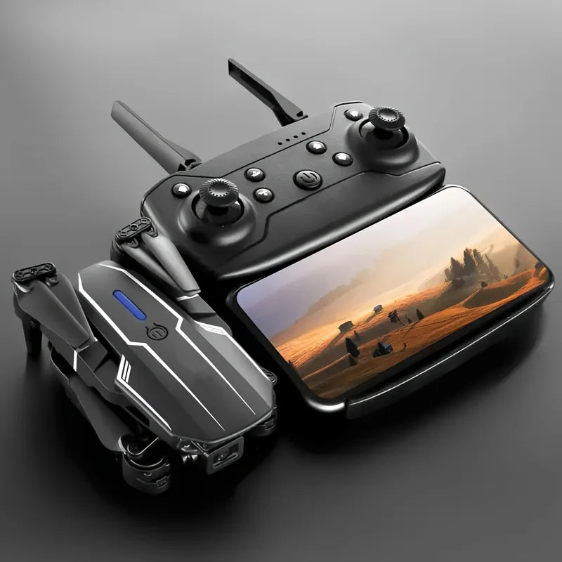 New Drone With Camera, Foldable Remote Control Drone Remote Control Drone Toy Beginner Men's Gift, Indoor And Outdoor Affordable